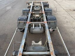 SCHMITZ CARGOBULL 2Achs Jumbo MEGA BDF Lafette untergekuppelt SAF