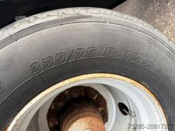 SCHMITZ CARGOBULL 2Achs Jumbo MEGA BDF Lafette untergekuppelt SAF