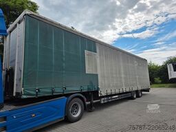 Semirremolque abierto con toldo SCHWARZMÜLLER Jumbo mit Bordwänden und Schwanenhals