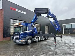 Scania R620-V8 8x4 Effer 1250+Flyjib,winch Euro 5