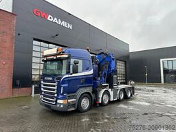 Scania R620-V8 8x4 Effer 1250+Flyjib,winch Euro 5