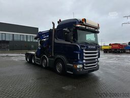 Scania R620-V8 8x4 Effer 1250+Flyjib,winch Euro 5