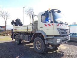 MERCEDES-BENZ 1833 , 4x4 ,Kran Hiab 166 Funk , Singlebereifung