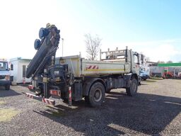 MERCEDES-BENZ 1833 , 4x4 ,Kran Hiab 166 Funk , Singlebereifung