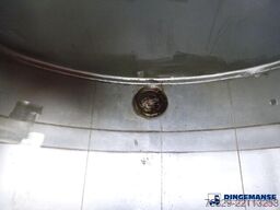 Magyar Fuel / oil tank inox 23 m3 / 7 comp + pump