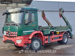 Mercedes Arocs 1833 4X2 Meiller Ak 12 LT skiploader Stee...