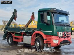Mercedes Arocs 1833 4X2 Meiller Ak 12 LT skiploader Stee...