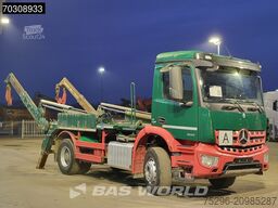 Mercedes Arocs 1833 4X2 Meiller Ak 12 LT skiploader Stee...