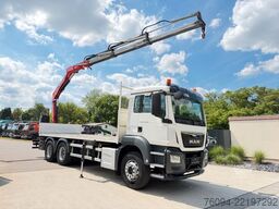 MAN TGS 26.400 6x4 KRAN 4xAbstzg FUNK 5/6 Steuer AHK