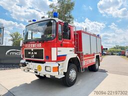 MAN 17.232 4x4 KRAN SEILWINDE Kran und LKW
