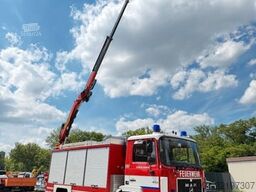 MAN 17.232 4x4 KRAN SEILWINDE Kran und LKW
