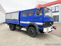 Iveco-Magirus 120-23 AW 4x4 Doka 120-23 AW 4x4 Doka, V8-Motor, Gerätewagen, Seilwinde