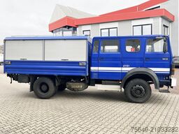 Iveco-Magirus 120-23 AW 4x4 Doka 120-23 AW 4x4 Doka, V8-Motor, Gerätewagen, Seilwinde