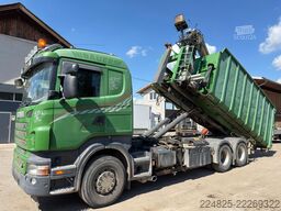 SCANIA R500 V8  6x2 Abroller mit PENZ 16200HL *Euro5*