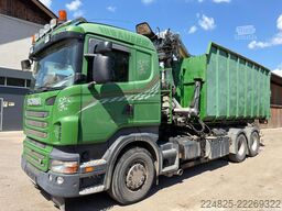 SCANIA R500 V8  6x2 Abroller mit PENZ 16200HL *Euro5*