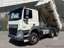 DAF CF 480 6x4 / 3-side Meiler Kipper