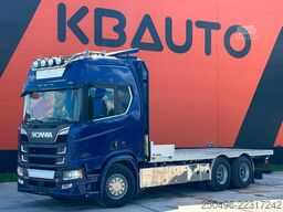 Scania R 650 6x4 RETARDER / PLATFORM L=6851 mm