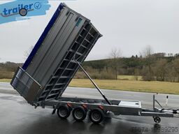 TwinTrailer Kipper & Transporter TR3540 402x192cm Höhe: 140cm 3,5t.