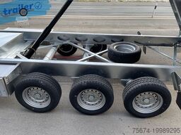 TwinTrailer Kipper & Transporter TR3540 402x192cm Höhe: 140cm 3,5t.