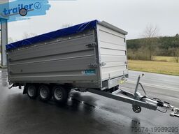 TwinTrailer Kipper & Transporter TR3540 402x192cm Höhe: 140cm 3,5t.