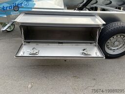 TwinTrailer Kipper & Transporter TR3540 402x192cm Höhe: 140cm 3,5t.