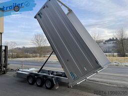 TwinTrailer Kipper & Transporter TR3540 402x192cm Höhe: 140cm 3,5t.