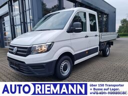 VW Crafter 35 Doka MR Pritsche AHK Klima 7 Sitzer