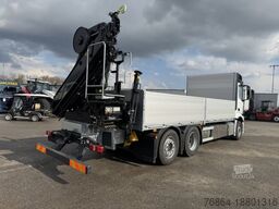 MERCEDES-BENZ ACTROS 2653, RETARDER, PRITSCHE, HIAB HIPRO 232 ES5