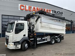 DAF FAN LF 220 Euro 6 Hiab 11 Tonmeter laadkraan Ju...