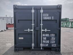 6/8/10 Fuß Seecontainer / Lagercontainer Anthrazit oder Lichtgrau / one Way