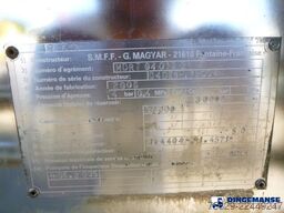 Magyar Vacuum tank inox 30 m3 / 1 comp + vac pump