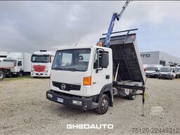 NISSAN ATLEON - NISSAN ATLEON 35.15 CASSONE RIBALTABILE TRILATERALE CON GRU