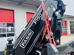  Abrollcontainer Container 6,5 m Kran  Fassi F150