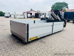  Abrollcontainer Container 6,5 m Kran  Fassi F150
