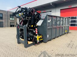  Abrollcontainer Container 6,5 m Kran  Fassi F150