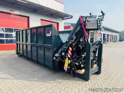  Abrollcontainer Container 6,5 m Kran  Fassi F150