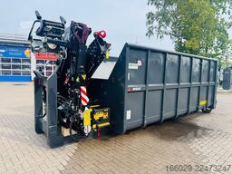  Abrollcontainer Container 6,5 m Kran  Fassi F150