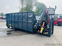  Abrollcontainer Container 6,5 m Kran  Fassi F150