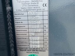  Abrollcontainer Container 6,5 m Kran  Fassi F150