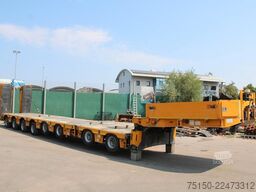 MEUSBURGER SemiTieflader 2+6 Achs hydraul. gefedert Nr 121