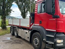 MAN TGS 28.480 6x4-4 ALLRAD KRAN 19m SEILWINDE Wechs