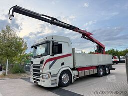 SCANIA R500 6x2*4 Baustoff Fassi 215/Retarder/Vollluft