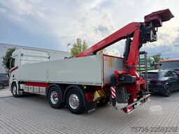 SCANIA R500 6x2*4 Baustoff Fassi 215/Retarder/Vollluft