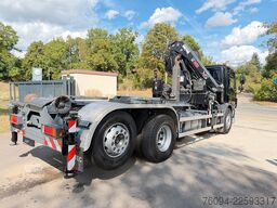 DAF CF 6x2 lift/lenk Abrollkipper KRAN 22m FUNK
