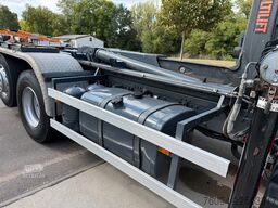 DAF CF 6x2 lift/lenk Abrollkipper KRAN 22m FUNK