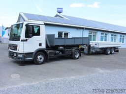 fliegl TSK 118 Tandem 3-Seiten Kipper Tieflader L 5.0m