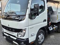 Fuso 3S15 Kipper mit Ladekran Funk 3x hydr. Kran