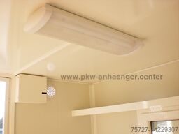 Vezeko MOBI3200 Bauwagen 6-Personen 1300kg 313x217x212cm Mannschaftswagen Aufenthaltswagen