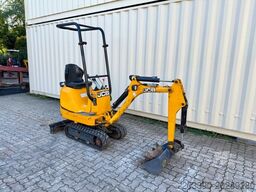 JCB 8008 CTS, 2020 BJ, 576 BH, 2 x Löffel