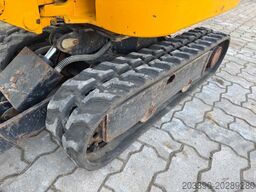 JCB 8008 CTS, 2020 BJ, 576 BH, 2 x Löffel